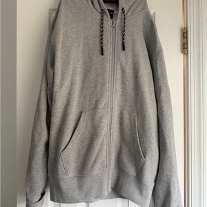 Peloton Gray Zip-Up Men's Sweater
